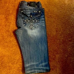Sexy miss me jeans 👖 size 28 mid rise boot cut